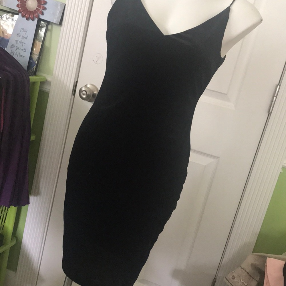 LBD black velvet